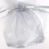 INF Petits sacs cadeaux avec cordon Organza 25-pack 7x9 cm Voir les images du produit 4