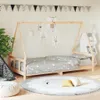 vidaXL Dětská postýlka 90x200 cm z masivního borovicového Náhled obrázku produktu 2