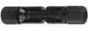 A black solar connector pair, shown connected, against a white background. Produktbild-Vorschau