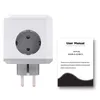 A white electrical adapter and a user manual are shown against a white background. Voir les images du produit