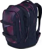 A navy blue backpack with a geometric pink and purple pattern. Anteprima dell’immagine prodotto
