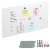 Relaxdays Magnettafel, Kreidetafel beschreibbar, Magnetwand Produktbild-Vorschau 1