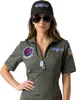 Abito Top Gun - Costume di carnevale da donna Taglia: XS Anteprima dell’immagine prodotto 4