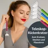 Rückenkratzer 4er Set Teleskopstab Rücken Kratzhilfe Stabil Produktbild-Vorschau 4