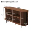 Merax Sideboard mit Schiebetüren und 4 Innenfächer, Kommode Produktbild-Vorschau 12