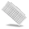 A white plastic filter basket with a grid pattern. Náhled obrázku produktu