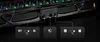 A close-up view of the top edge of a black mechanical keyboard, showing connection ports and feature indicators with overlaid graphics. Náhled obrázku produktu