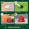 Outsunny opblaasbare kerstdecoratie, 2,45 meter, Productafbeelding-voorbeeld 7