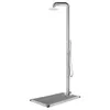 vidaXL Doccia da giardino con piatto grigio 230 cm in Anteprima dell’immagine prodotto 8