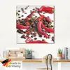 ARTland Glasbild Frische Chili auf Kaffee Größe: 20x20 cm Produktbild-Vorschau 5