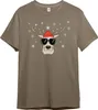PAULGOS Herren T-Shirt "Weihnachtshirsch mit Brille und Produktbild-Vorschau 1