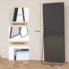 Miroir mural noir, dimensions 165x60 cm, miroir sur Voir les images du produit 2