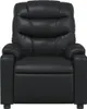 vidaXL Relaxsessel Schwarz Kunstleder Produktbild-Vorschau 6