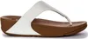 FitFlop Lulu Leather Toepost  Teenslippers - Wit - Maat 37 Produktbild-Vorschau 10