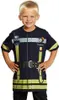 Spieleshirt Feuerwehr blau Feuerwehrmann 116 Produktbild-Vorschau 3