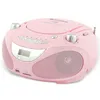 Boombox CD/Radio/MP3/USB Rosa Anteprima dell’immagine prodotto 1