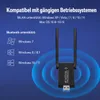 WLAN Stick Bluetooth 5.0 + WiFi Adapter PC 2-in-1, 1300Mbps Produktbild-Vorschau 10