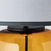 BRILLIANT gelbe Tischlampe mit grauem Stoff-Schirm HYDRA | Produktbild-Vorschau 8