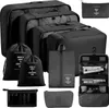 11 teiliges Koffer Organizer Set Packing Cubes Set Produktbild-Vorschau 1
