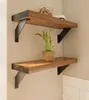 HEVVA - Regalhalter LICHTENBERG - 20 cm Tiefe, Schwarz, 1 Produktbild-Vorschau 5