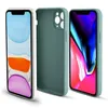 Three iPhones and a phone case are displayed against a white background. Produktbild-Vorschau
