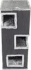 A multi-level cat scratching tower with enclosed cubbies. Produktbild-Vorschau