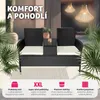 TecTake 404557, Béžová, Černá, 1 kusů Náhled obrázku produktu 5