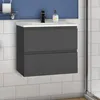 Waschtisch mit Unterschrank 60cm Alast Badmöbel Set Produktbild-Vorschau 1