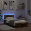vidaXL Bettrahmen mit Kopfteil Altholz 100 x 200 cm Produktbild-Vorschau 4