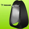 TRIZAND 23492 Duschzelt 190 x 110 x 110 cm schwarz Produktbild-Vorschau 13