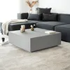 HOME DELUXE - Couchtisch Amiri XL - Farbe: Grau, Größe: 95 Produktbild-Vorschau 2