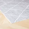 Teppich RHOMB waschbar 200 x 300 Grau, Rautenmuster, Produktbild-Vorschau 4