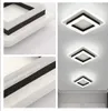 Lampa Sufitowa Led Plafon Czarny Kwadratowa Nowoczesna 24W Podgląd zdjęcia produktu 4