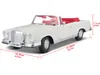Maisto - 1967 Mercedes-Benz 280SE, Cabrio, krémová, 1:18 Náhled obrázku produktu 17