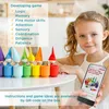 Ulanik Montessori Holzspielzeug Regenbogen Steckpuppen in Produktbild-Vorschau 23