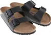A pair of black Birkenstock sandals on a white background. Anteprima dell’immagine prodotto