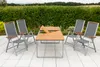 Merxx Gartenmöbel Set Siena 5tlg., 4 Klappsessel, Produktbild-Vorschau 3