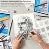 Professionelles 52-teiliges Zeichenset mit hochwertigen Produktbild-Vorschau 4