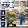 MuchoWow® Koffer Handgepäck Trolley Rollkoffer Kleine Produktbild-Vorschau 2