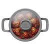 BergHOFF Leo Stone+, 2,7 l, Schwarz, Aluminium, Keramik, Produktbild-Vorschau 5