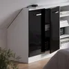 Szafa skosna Vicco Rion Czarny wysoki połysk z 2 drzwiami, Podgląd zdjęcia produktu 6