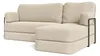 Masseno Ecksofa SABI mit Metallgestell, Modulares Produktbild-Vorschau 4