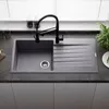 Reginox Granit-Spülbecken mit Abtropffläche, Becken links Produktbild-Vorschau 10