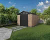 Keter Summit Gartenhaus 10×11.5 – Stahlverstärkt – DecoCoat Produktbild-Vorschau 9