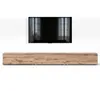 AX LIVING Barvo TV-meubel, 3x100 cm, bruin eikenhout, model Productafbeelding-voorbeeld 3