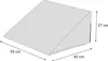 Klínový polštář - 55×45×27 cm - ortopedický polštář na Náhled obrázku produktu 6