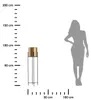 Howhomely | Stojan na kvety - Zlatá-čierna - Výška 95 cm - Náhľad obrázku produktu 3