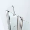 Walk in Duschwand 135x187cm Glas Duschabtrennung Falttür Produktbild-Vorschau 5