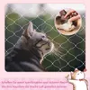 2 Stück Katzennetz für Balkon, Transparentes Katzennetz Produktbild-Vorschau 2