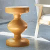 sweeek - Beistelltisch, Sofaende, Nachttisch aus Metall, Ø Produktbild-Vorschau 3